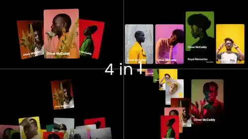 旋转木马幻灯片包MOGRTPR模板