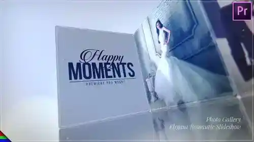 电影级光效PR模板介绍：闪耀粒子与散景婚礼相册