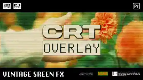 现代数字氛围模拟屏幕覆盖PR模板