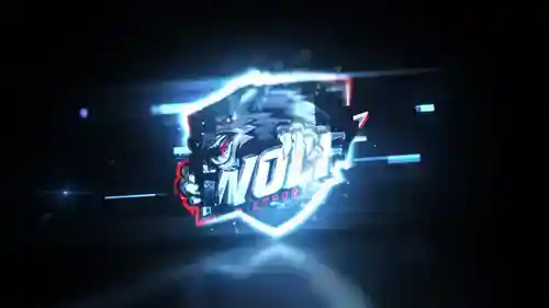 未来派高科技标志展示PR模板