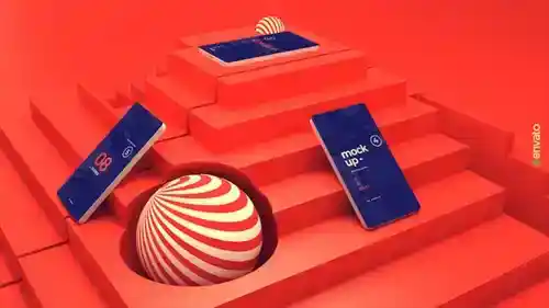 应用程序模拟LOGO标志PR模板