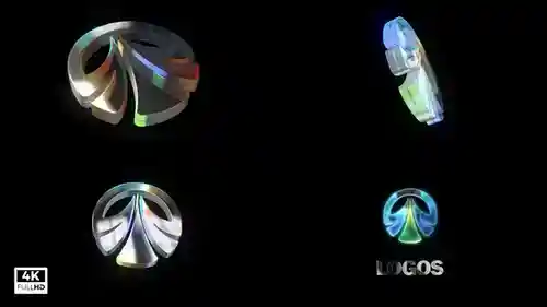 简单的迷你LOGO标志显示PR模板