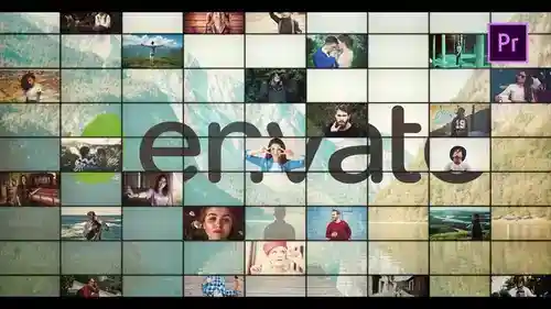 多图动态拼贴PR模板：企业级商业宣传视频解决方案