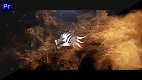 PR模板介绍：炫彩波纹粒子爆炸片头