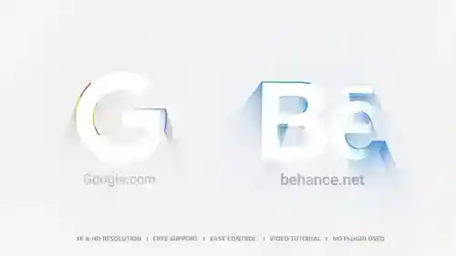 简约纯白标志揭示模板 (Simple Logo Reveal) - Premiere Pro 专用