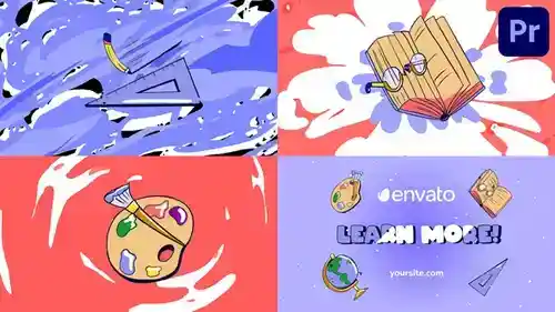 教育机构动态标识展示模板 PR 介绍