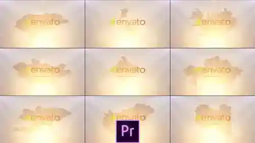 简约现代国家LOGO包 - Premiere Pro动态图形模板PR模板