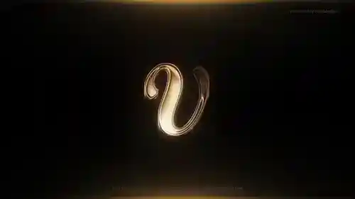 金属LOGO标志显示PR模板