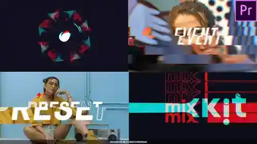 企业标志开场Premiere Pro的LOGO标志动画PR模板