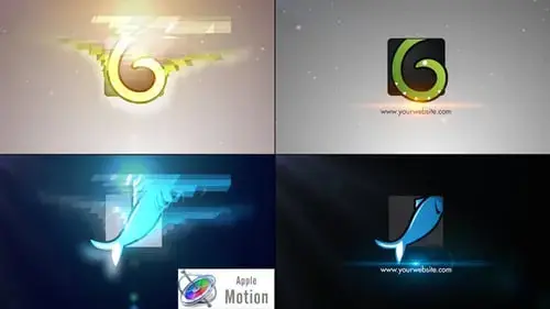 简单LOGO标志V4 – Apple Motion FCPX模板