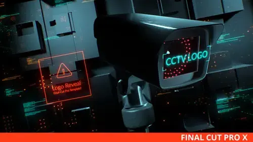 Final Cut Pro X FCPX模板的监控安全LOGO标志