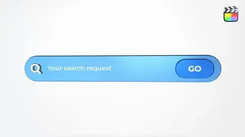 3D搜索LOGO标志简介-FCPX模板