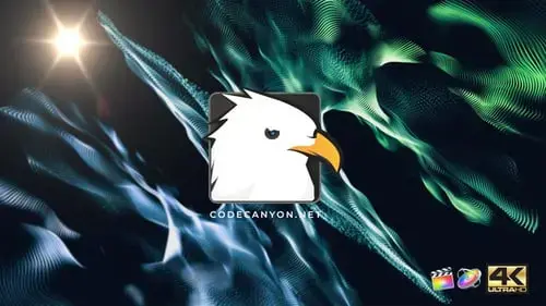 LOGO标志显示4kFCPX模板