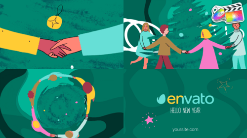 圣诞标志FCPX模板