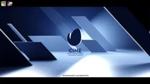 Cine Logo简介企业动画FCPX模板