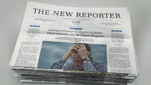 照片级报纸4k | 突发新闻AE模板