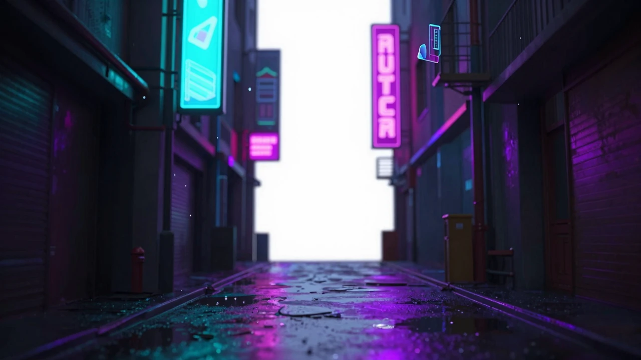 赛博朋克美学在品牌设计中的运用