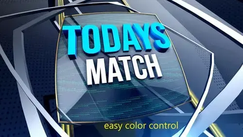 体育运动比赛片头包装文字AE模板