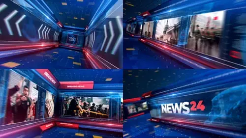 新闻片头素材AE视频