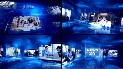 新闻主题包装AE视频