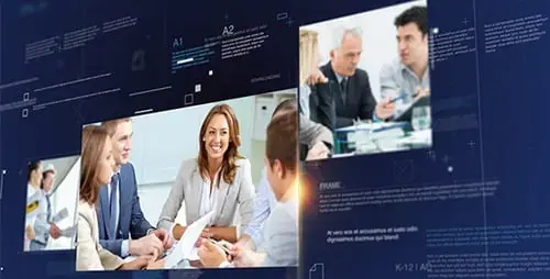 科技行业图文AE视频的IT幻灯片