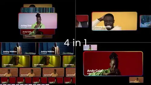 图文混合AE视频的轮播