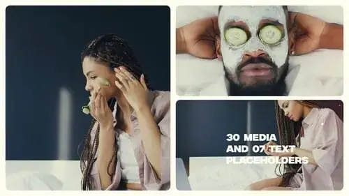 多屏幕幻灯片切换动画AE视频