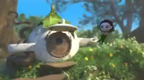 魔法森林童话生日视频模板与神奇的粒子揭示AE视频