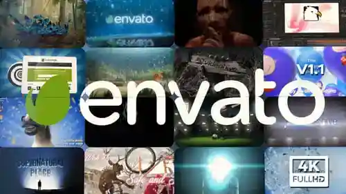 动态3D多屏幕视频库显示庆典和企业AE视频