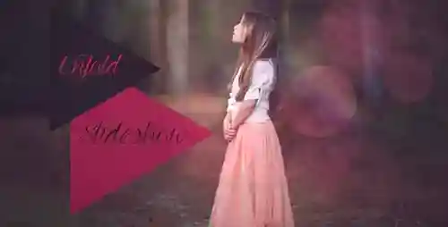 现代几何照片幻灯片，用于优雅的演示幻灯片和折叠AE视频