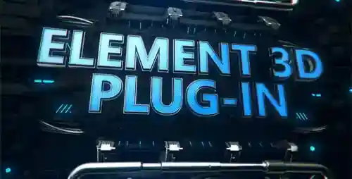 具有工业技术显示器视频显示器未来派3D标题序列