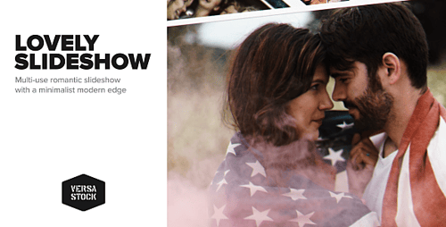 浪漫的电影照片幻灯片用于珍贵的回忆，视频显示周年纪念日AE视频