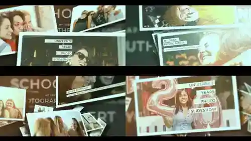 教育幻灯片和美丽的AE视频