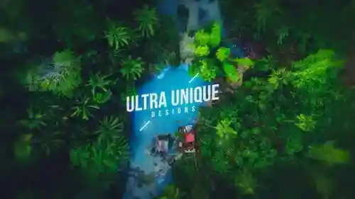 带有现代文本的动态故障幻灯片显示抽象艺术和企业AE视频