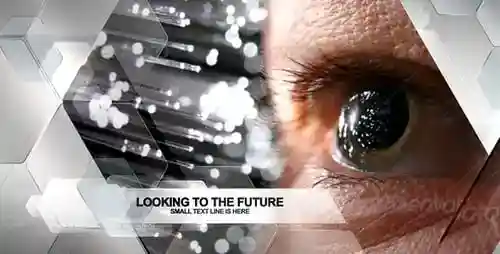 未来六边形企业演示幻灯片技术和公司AE视频