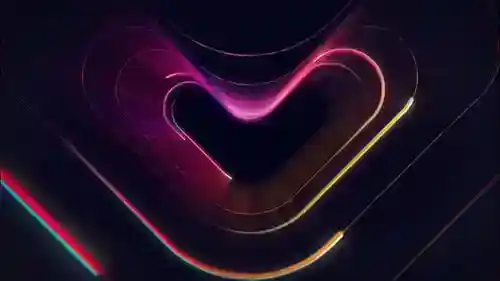 动态流体管线徽标显示ai和人工智能AE视频