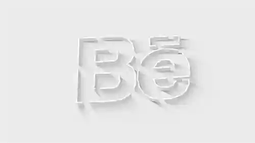 动态轮廓标志显示与粗糙的纹理填充抽象艺术和黑色AE视频