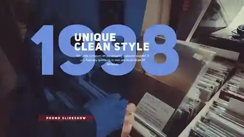 现代企业时间轴幻灯片演示AE视频