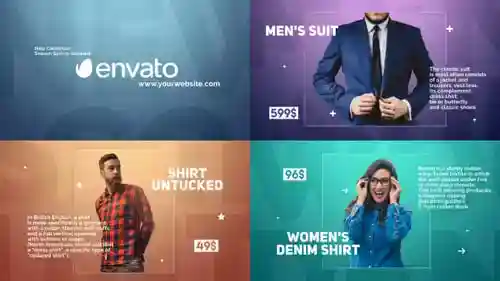 时尚市场-时尚促销购买和商业AE视频