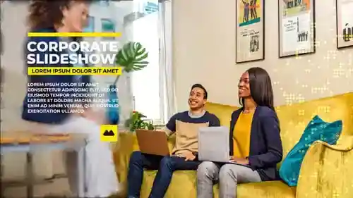 公司幻灯片和商业AE视频