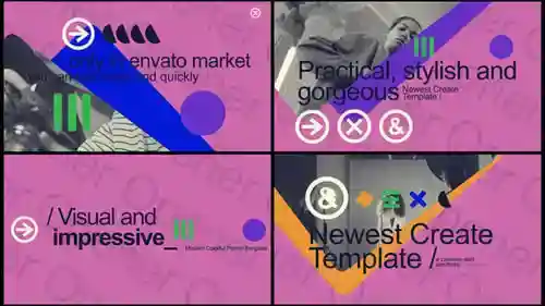 动态促销视频包Opener片头动画AE视频