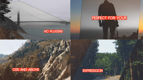 Inspire Opener视频显示电影和优雅的图文AE视频