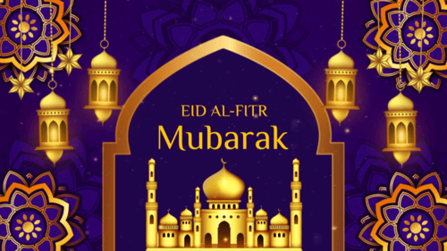 斋月介绍视频显示阿拉伯语和eid AE视频