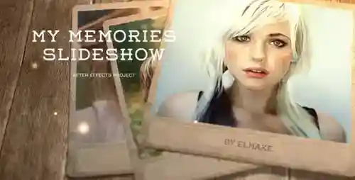 我的记忆显示照片叠加英尺AE视频