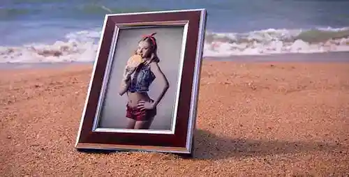 沙滩系列-照片库 camera AE视频