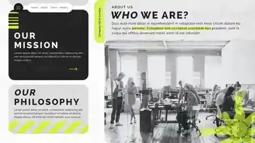 公司公司促销广告屏幕包装AE模板视频