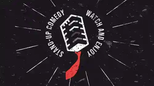 Grunge站起来喜剧和广告片头AE视频