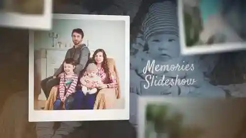 幻灯片照片和婴儿照片幻灯片视频