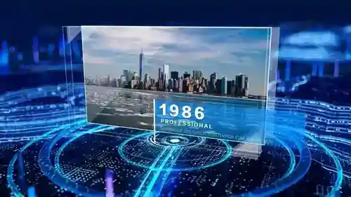 数字山图形科技信息化视频显示AE视频