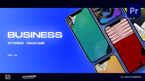 商业故事第一卷博客和品牌AE视频